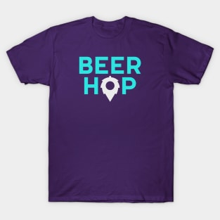 Beer Hop Teal & Grey T-Shirt